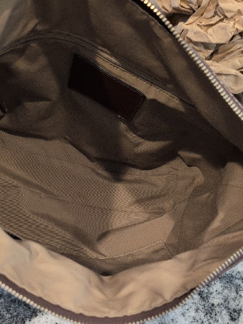 Coach Soho Pleated Brown Burnished Glove-Tanned Leather Hobo Shoulder Bag - Picture 8 of 12
